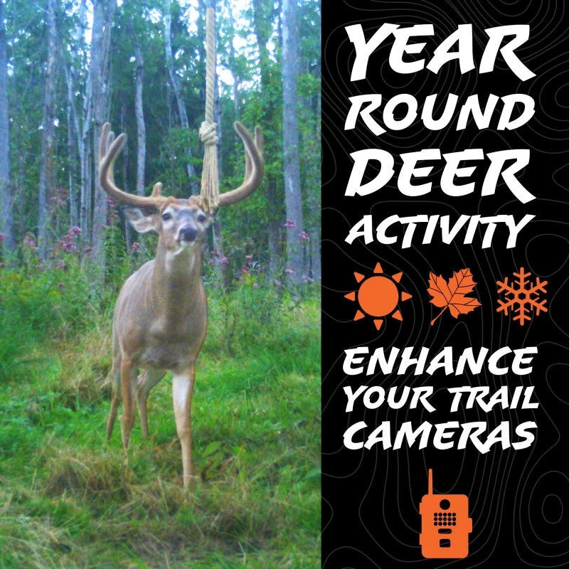 Deer Mock Scrape System with HempScent Rope and AllSeason Scent — Hunting Attractant