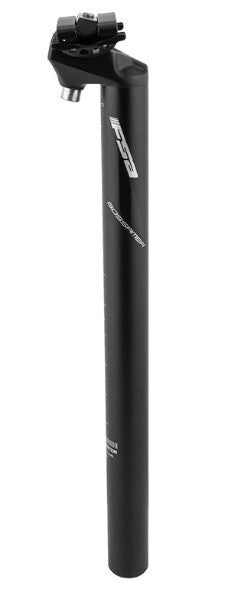FSA Gossamer Alloy Bicycle Seatpost 27.2mm x 350mm Black Lightweight