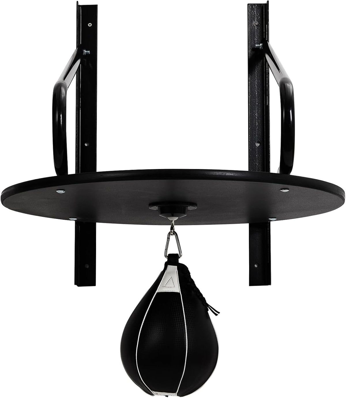24-Inch Wall Mounted Speed Bag Platform with 360° Swivel for Boxing Training
