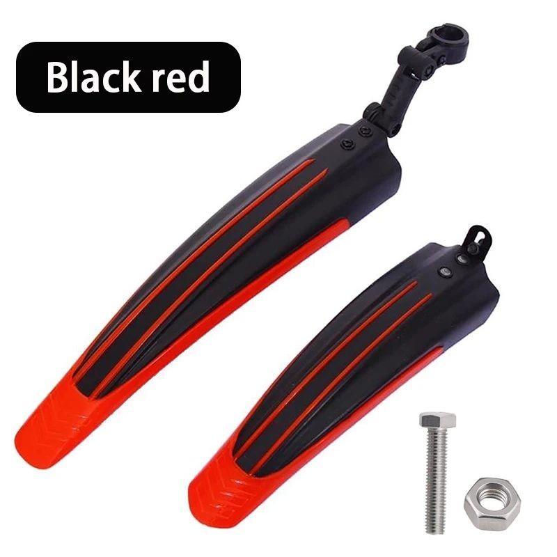 Bicycle Mudguard Set for Mountain and Road Bikes - Front and Rear Fenders