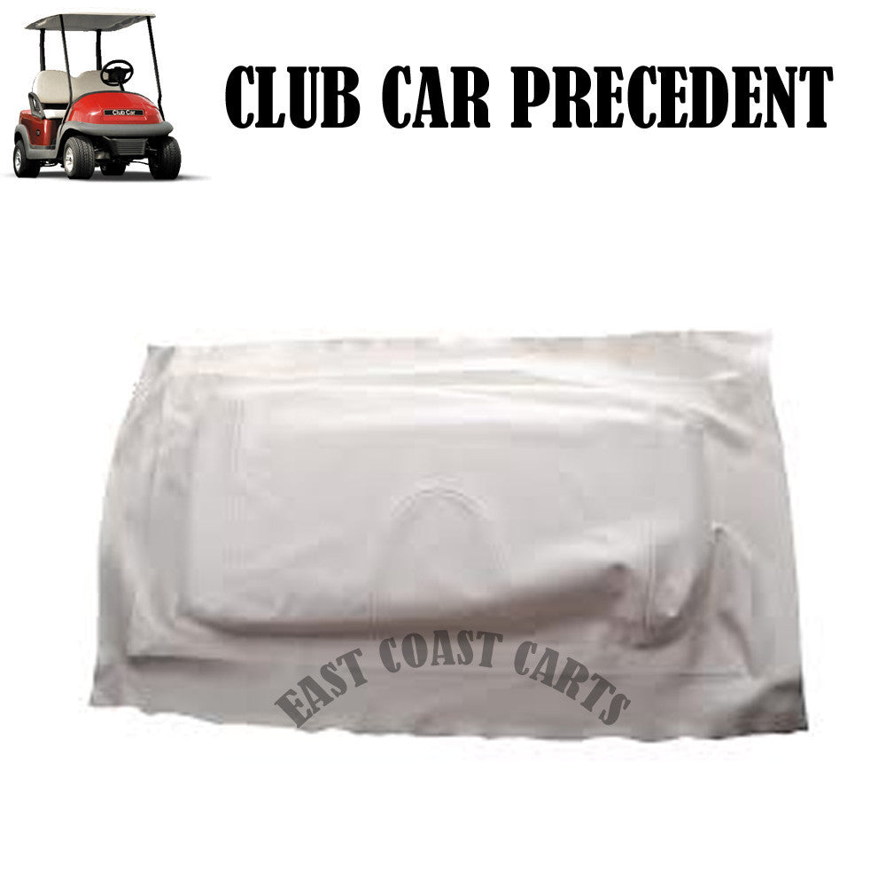 White Seat Bottom Cover for Club Car Precedent Golf Carts 2004 and Newer