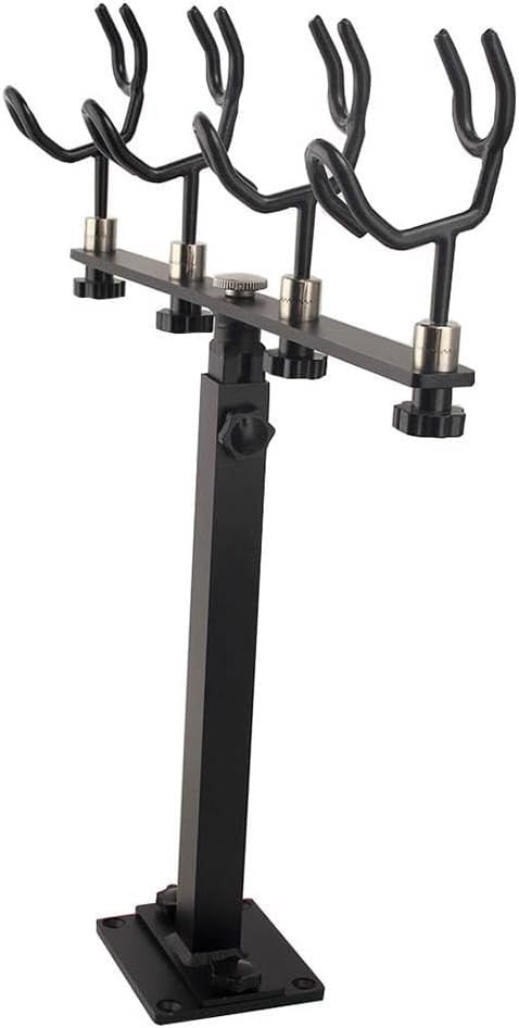 Fishing Rod Holder Rack for Trolling & Catfish - Holds Up to 4 Rods