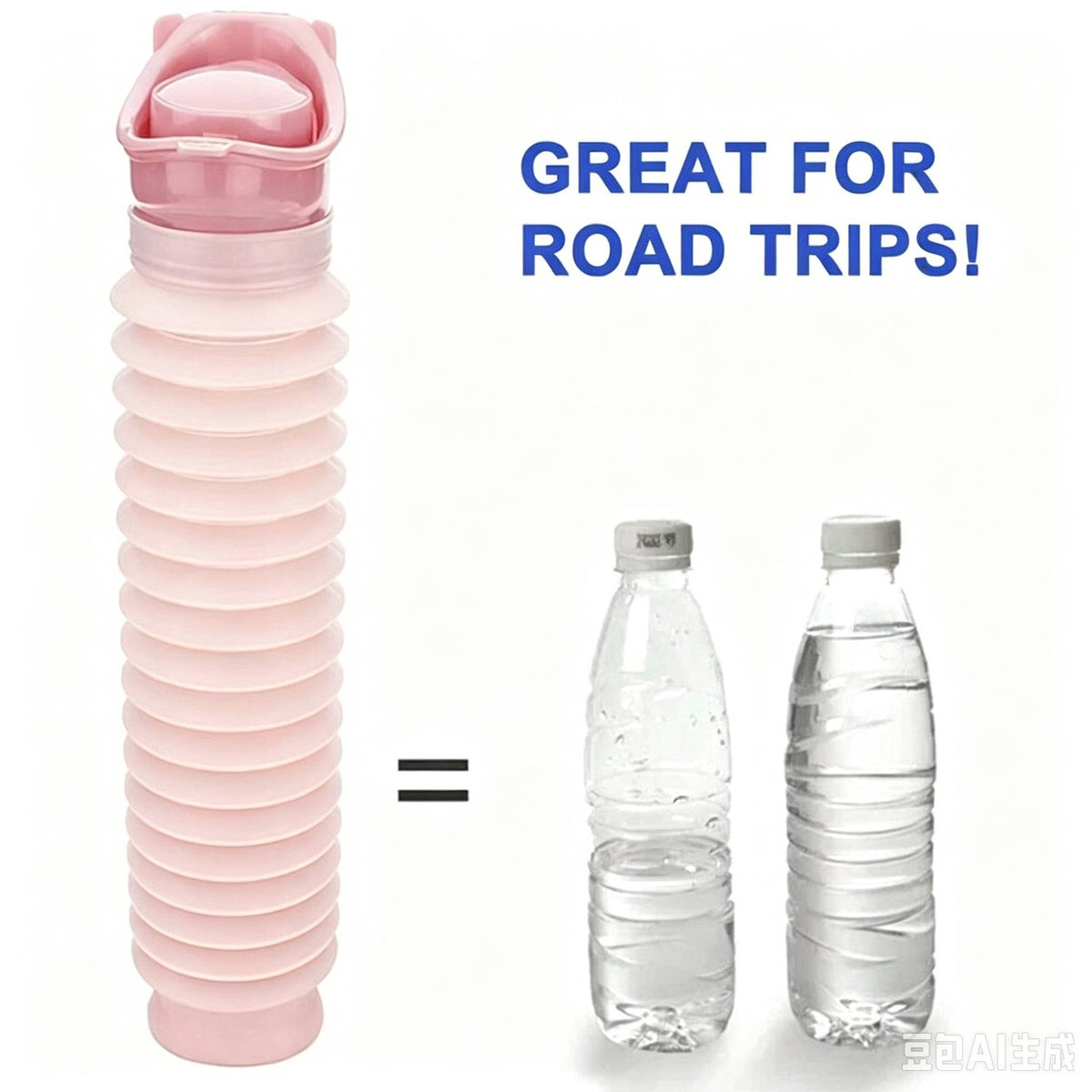 Portable Male Female Travel Urinal Bottle Emergency Kit
