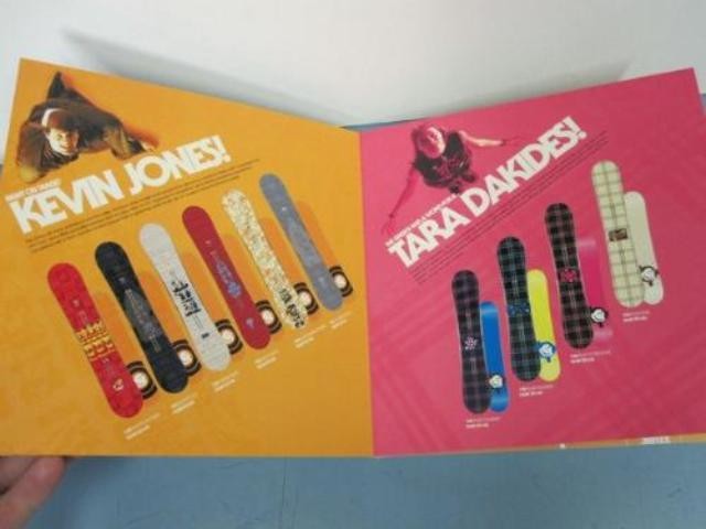 JEENYUS Snowboard Die-Cut 2003 Catalog - Rare Vintage Old Stock