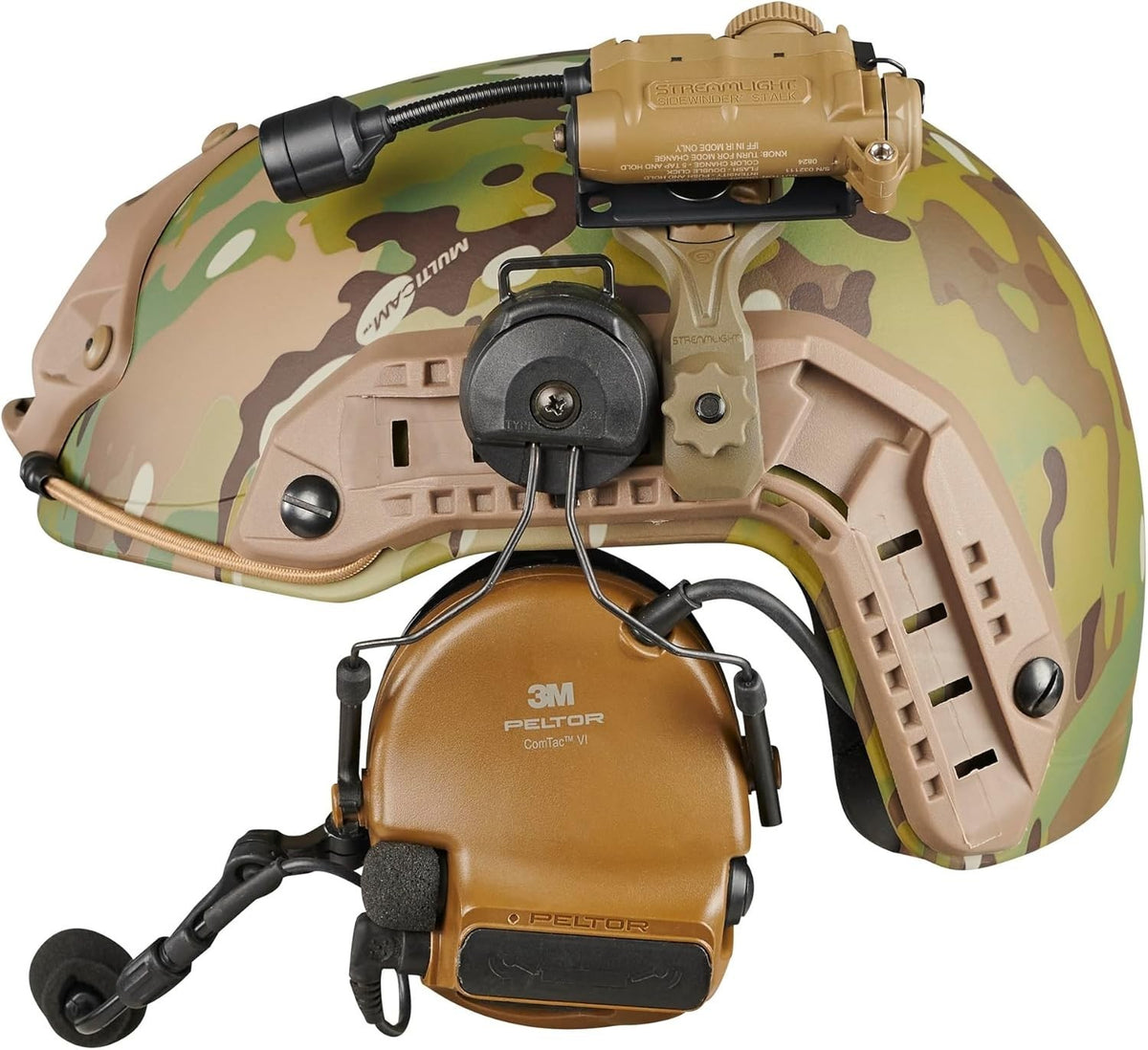 Sidewinder High Offset ARC Rail Mount for Tactical Weapons - Coyote