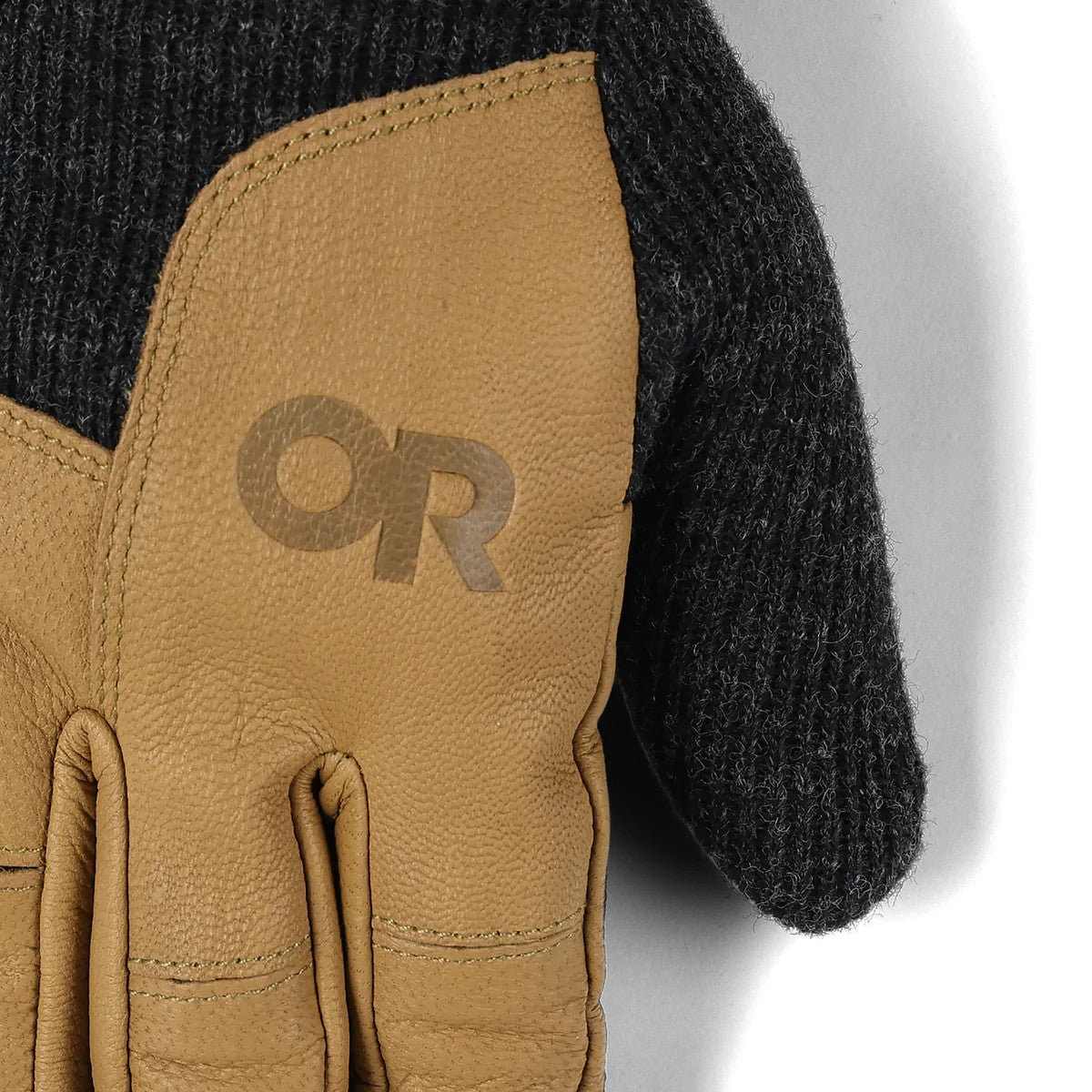 Men's Leather Driving Gloves for Winter Cold Weather - Black Medium