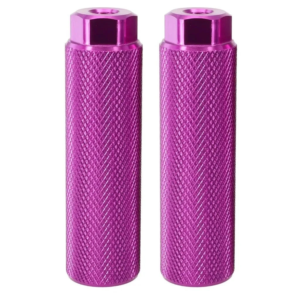 Bike Pegs Aluminum Alloy Anti-Skid Foot Pegs for BMX & Mountain Bikes
