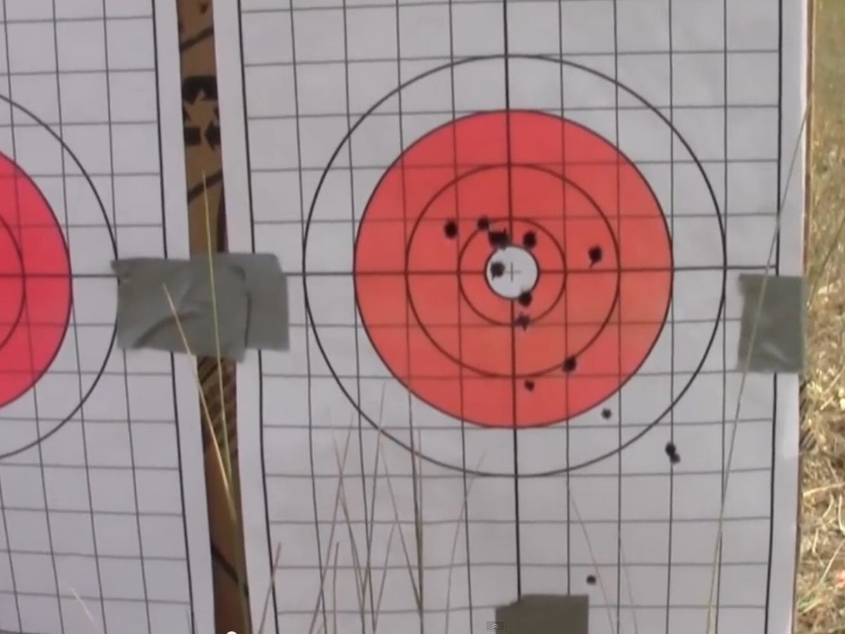 Shooting Targets with 1-Inch Grid for Sight-In 11x17 Inches – Pack of Multiple Sizes