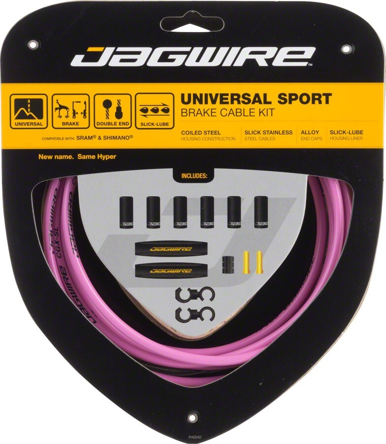 Universal Bike Brake Cable Kit for Shimano SRAM Bikes - All Colors
