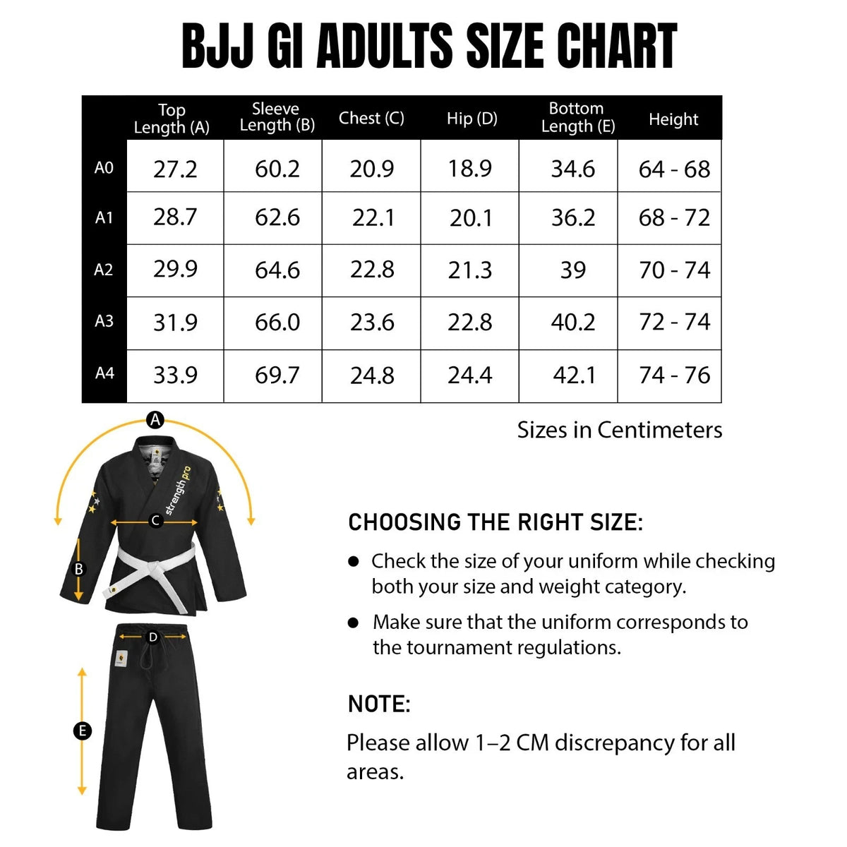 Men's Lightweight Preshrunk Jiu Jitsu Gi with Belt for Martial Arts Training