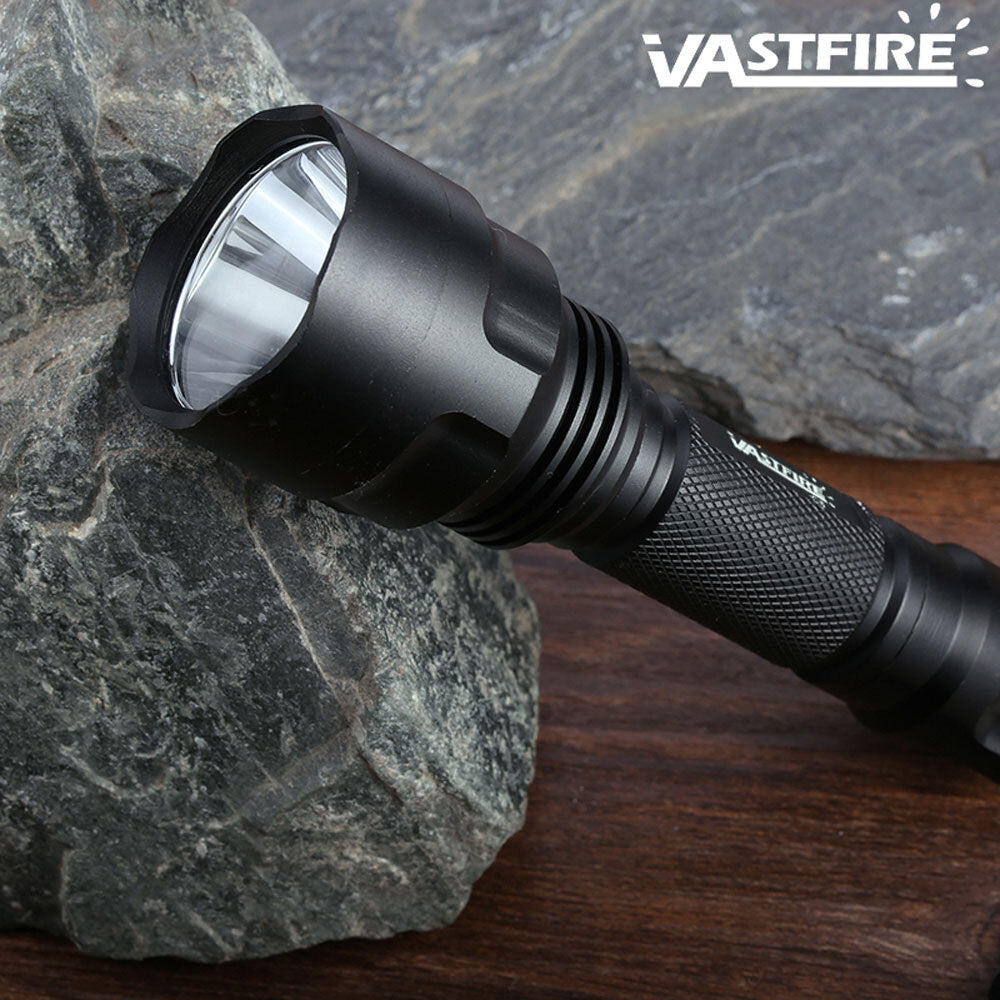 Rechargeable Red LED Hunting Flashlight 400 Yards Waterproof Torch for Predator and Varmint