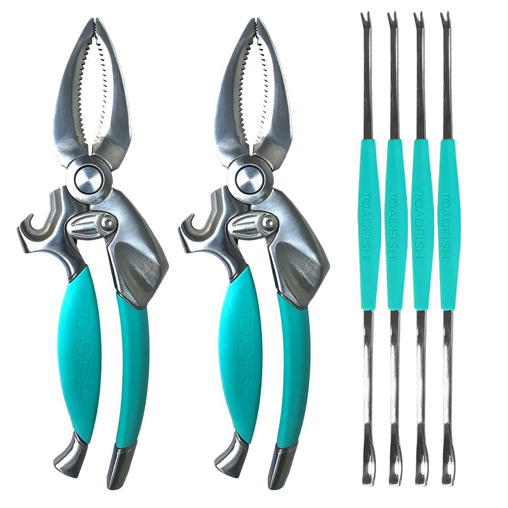 Crab & Lobster Seafood Tool Set - Shell-Cutting & Forks for Crustaceans