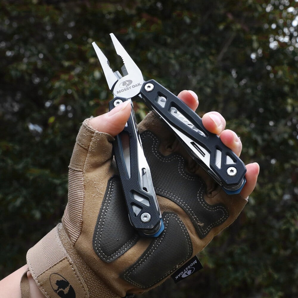 21-in-1 Multi Tool Pocket Knife with Stainless Steel & G10 Handle