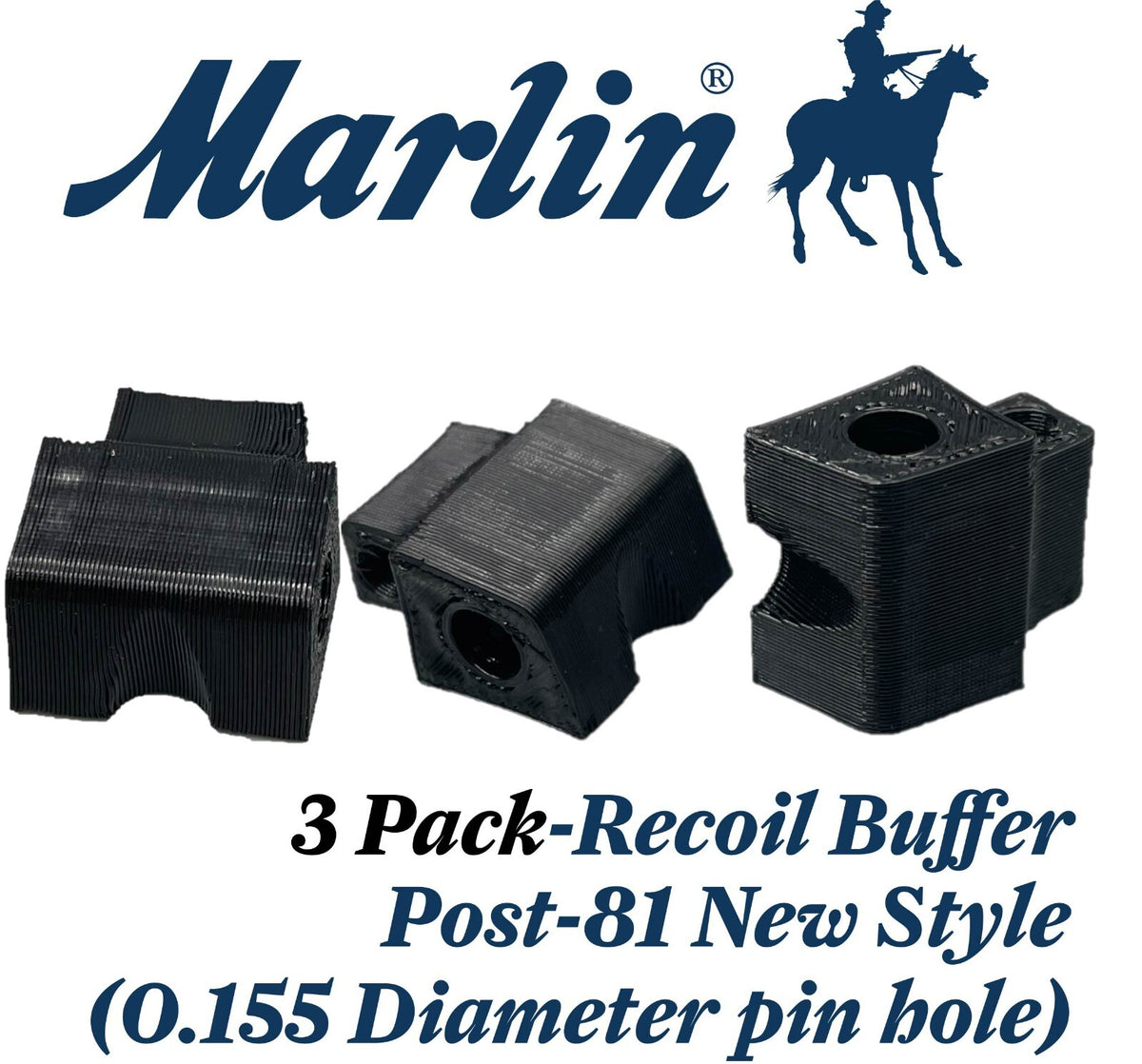 Recoil Buffer Set for Marlin Rifles - 3 Pack for 60, 70, 75, 99 Models