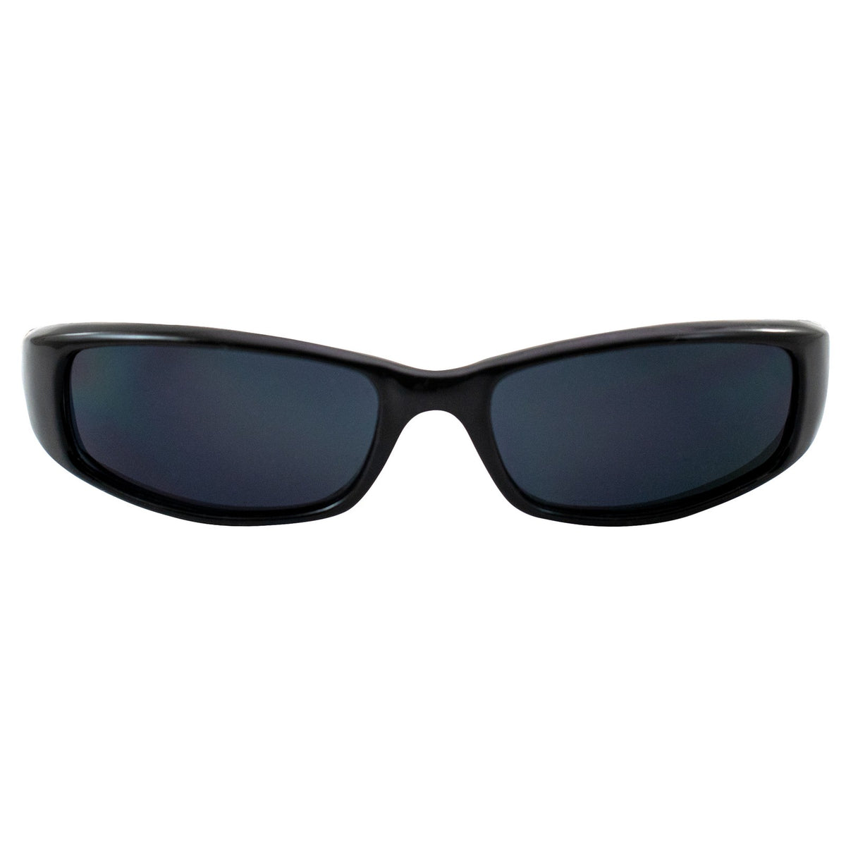 Motorcycle Sunglasses Black Frame Smoke Lens Spring Hinge UV400 Protection