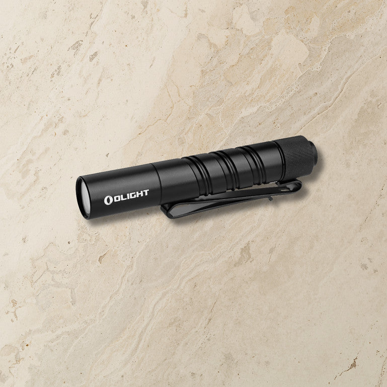 LED EDC Flashlight 200 Lumens with Deep Carry Clip - AAA & Rechargeable Compatible