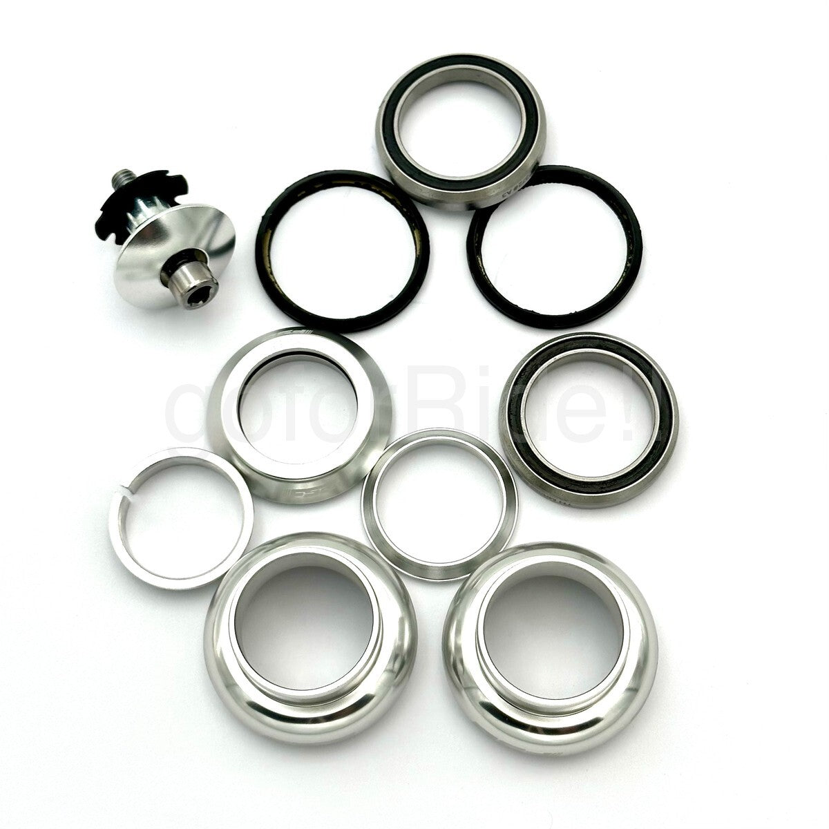 FSA Orbit X 1-Inch Threadless Bike Headset Sealed Bearings Silver