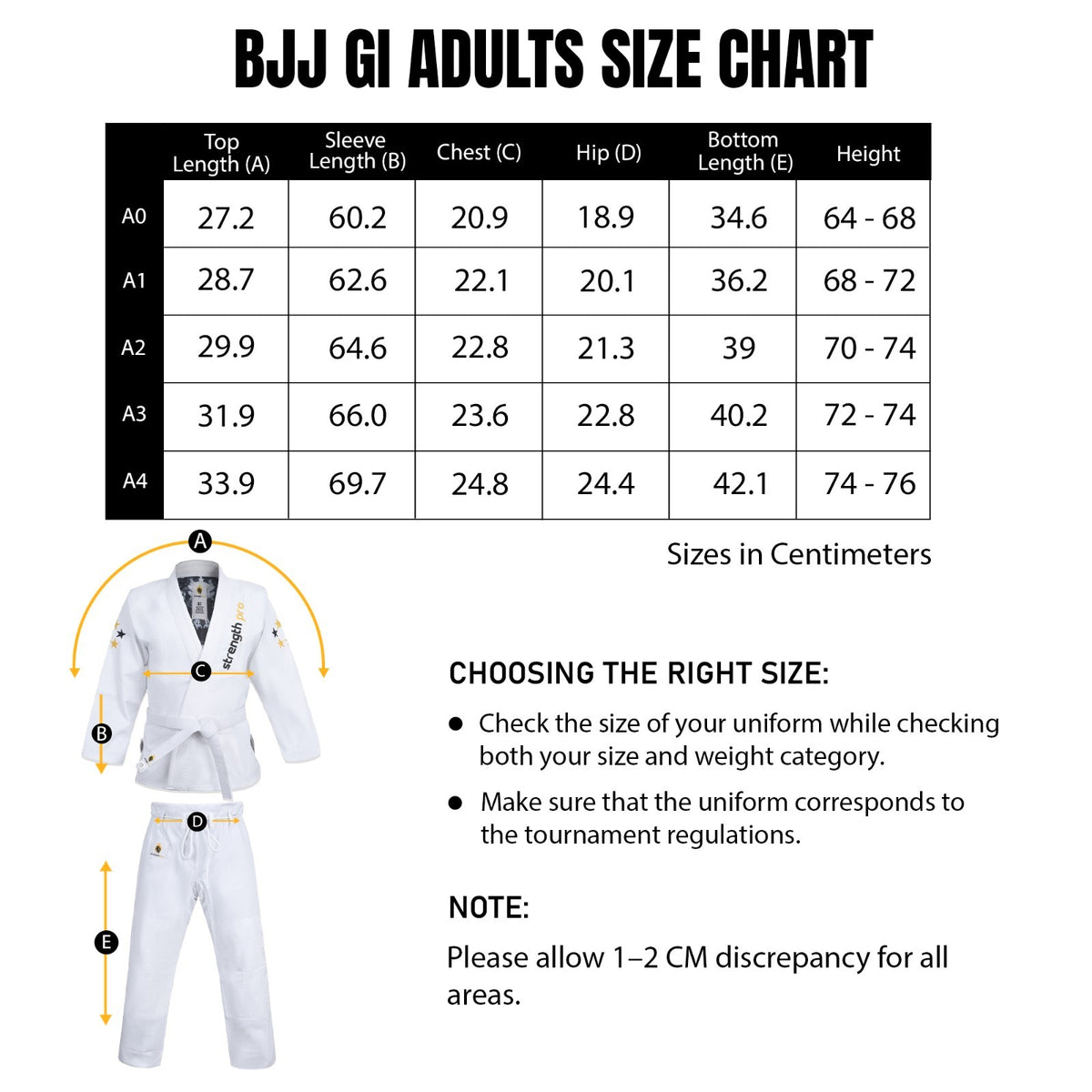 Men’s Brazilian Jiu Jitsu Gi Lightweight Pearl Weave Uniform for Training & Competition