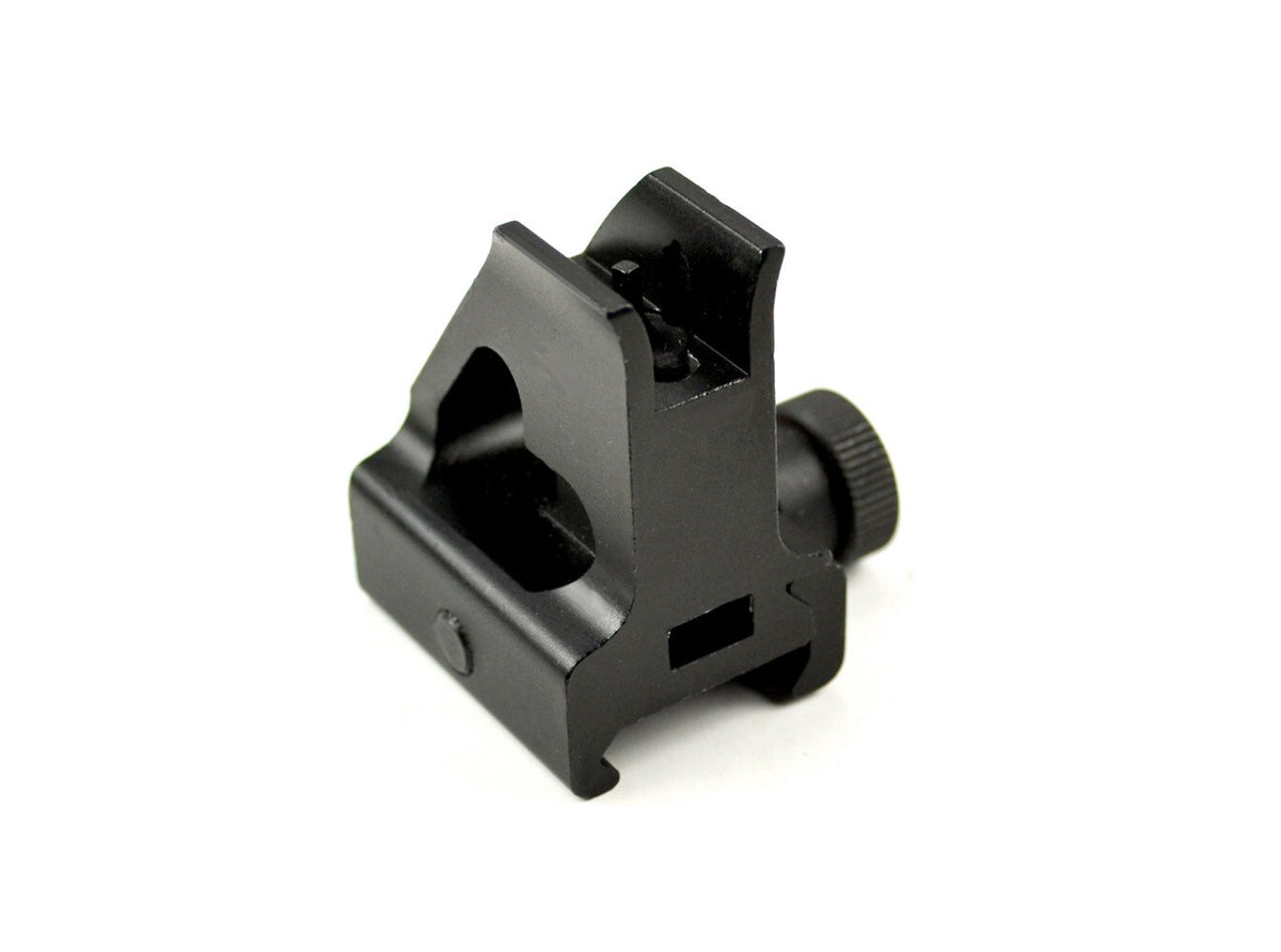 Aluminum Fixed Front Backup Sight Post for Rails Black