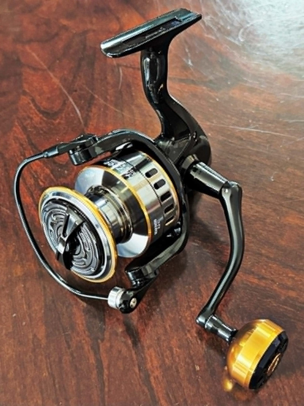 Fishing Reel Spinning Saltwater & Freshwater 5.2:1 Gear Ratio Metal Spool Unbranded