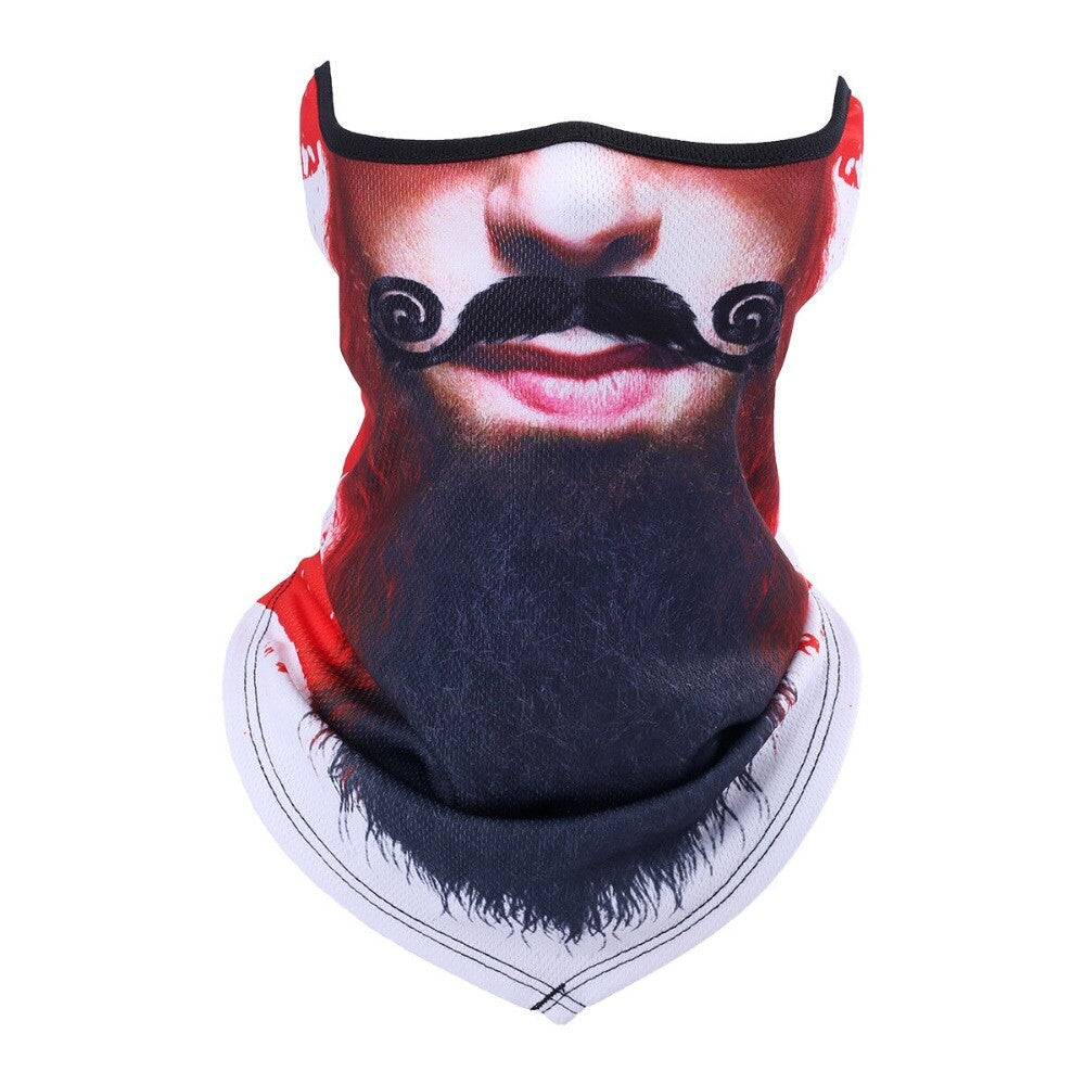 Unbranded Animal Print Face Cover Mask - Neck Gaiter for Outdoor Sports