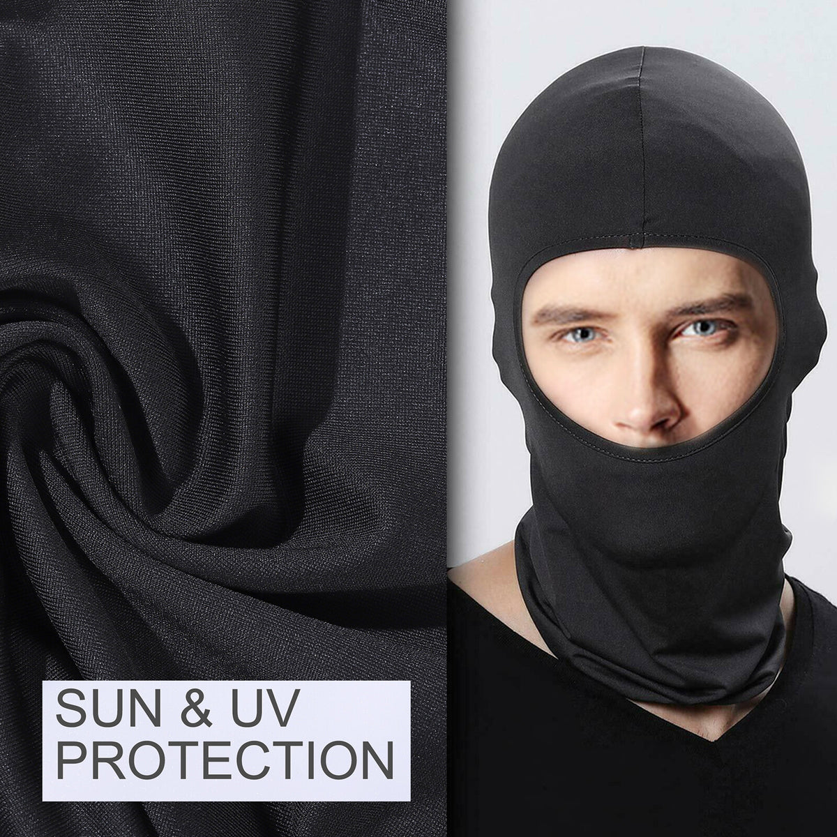 Full Face Balaclava Mask UV Protection Outdoor Motorcycle Ski Unisex