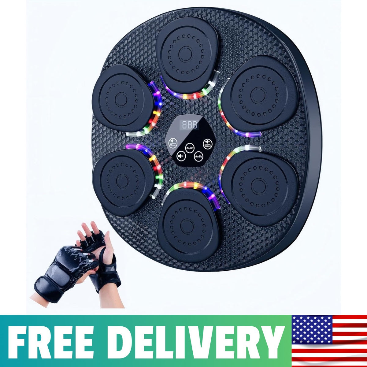 Kids Boxing Machine with Music Light Effects - Fitness & Training Equipment