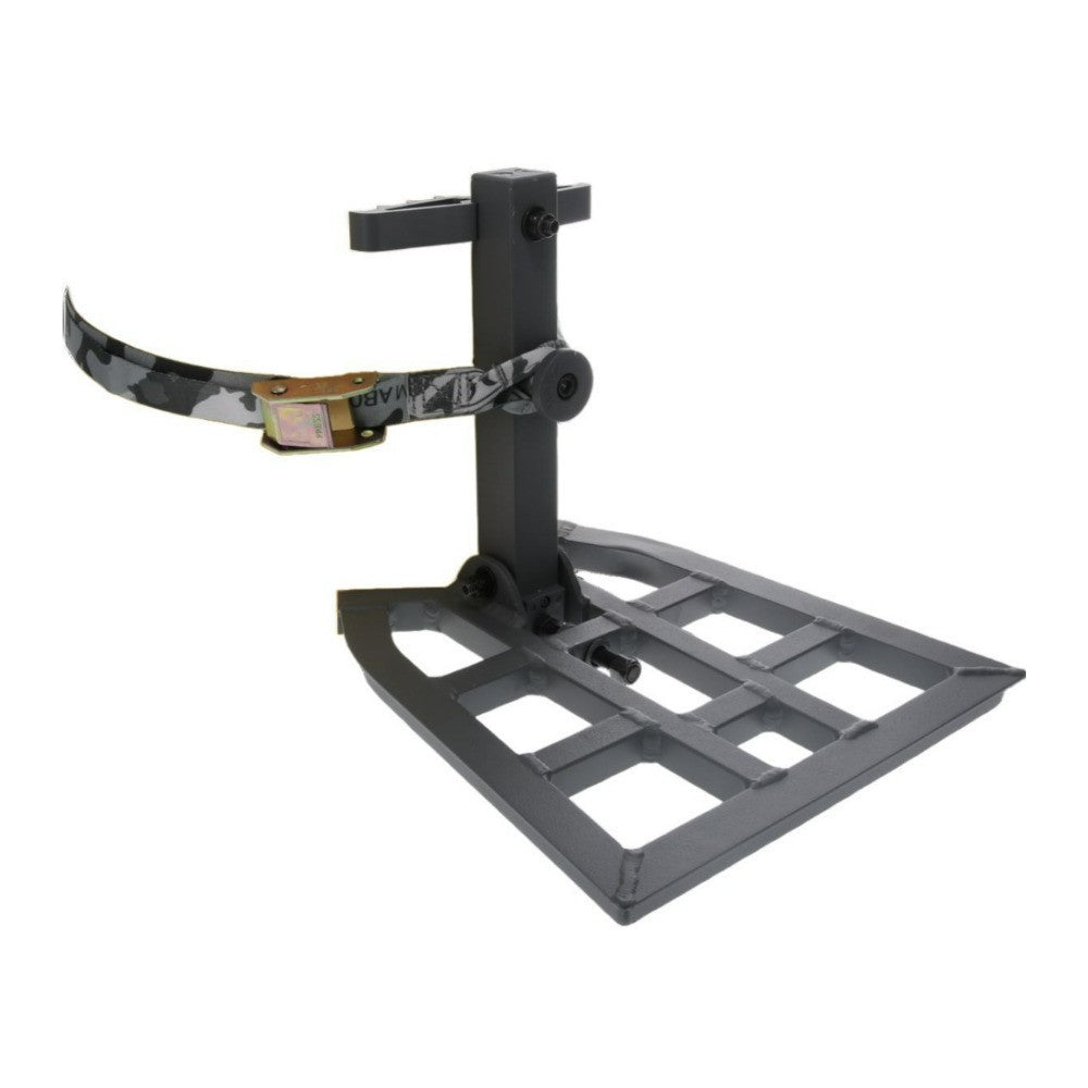 Hunting Tree Platform with Digger Teeth & Silent Attachment for Mobile Stands