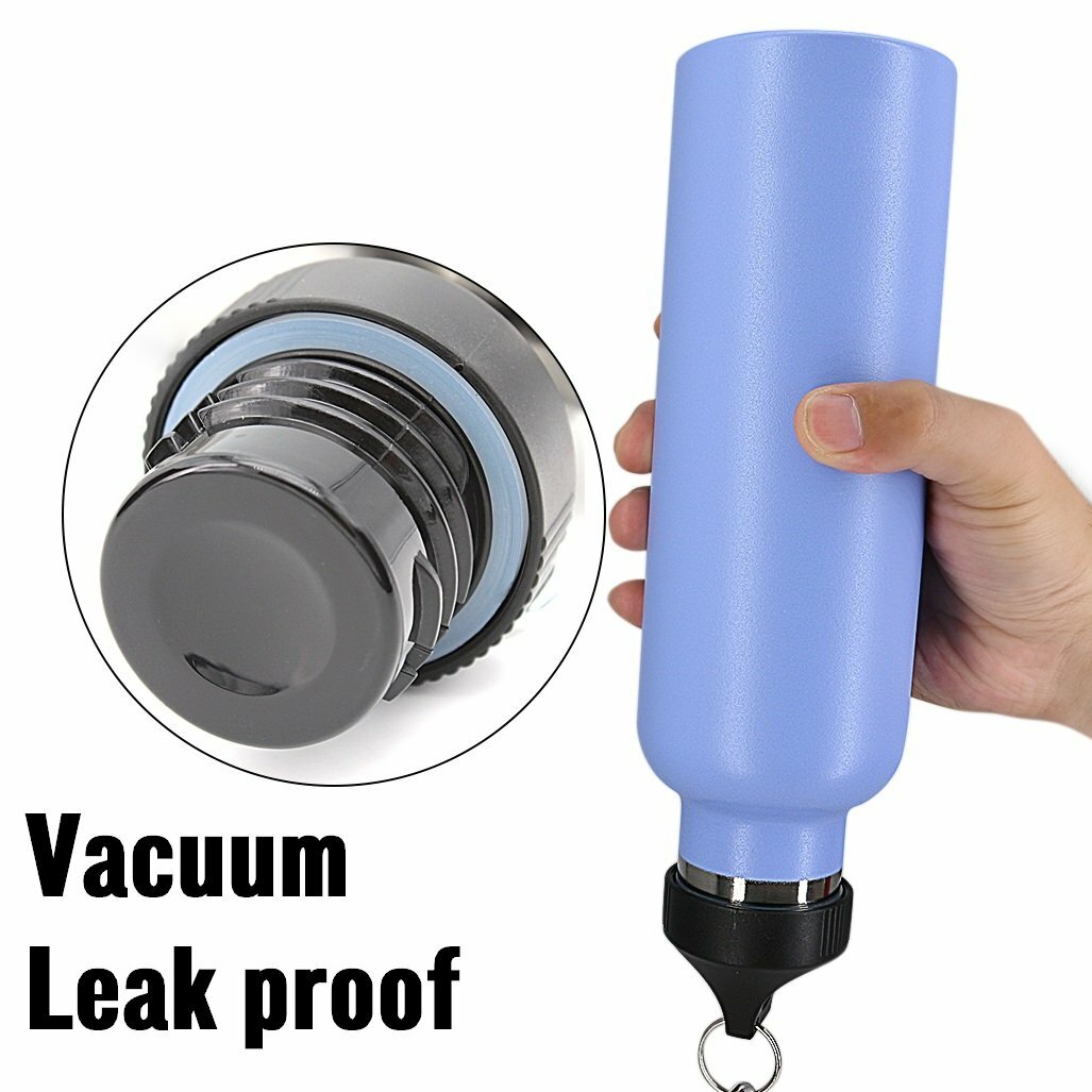 Replacement Twist Lid for Hydro Flask Water Bottle with Carabiner - Leak Proof, 1.9" Diameter