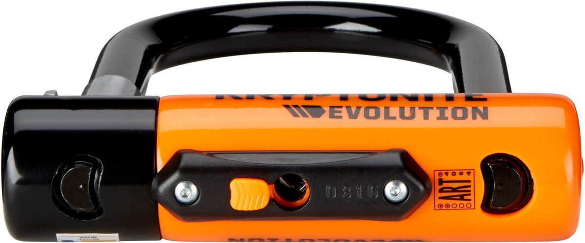 Kryptonite Evolution Mini-7 U-Lock with 4ft Cable & Bracket - High Security Bicycle Lock