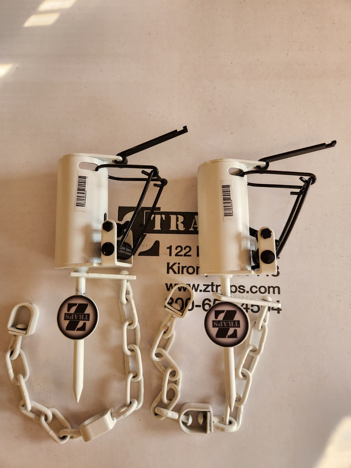 Dog Proof Coon Traps - Powder Coated Raccoon Trapping Set of 2