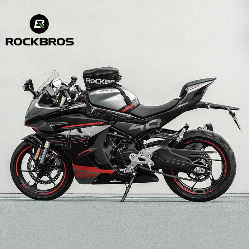 Waterproof Motorcycle Tank Bag with 7L Capacity & Touch Screen Window