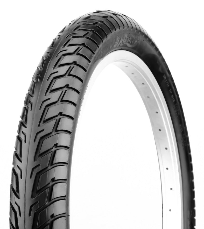 20-Inch BMX Bicycle Tire Folding Slick Fat Husky Tire - Low Resistance
