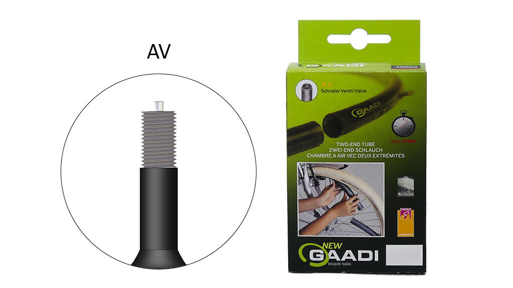 Bike Inner Tubes - Open Design for 700c, 29in, 26/27.5in Wheels with Valve Options