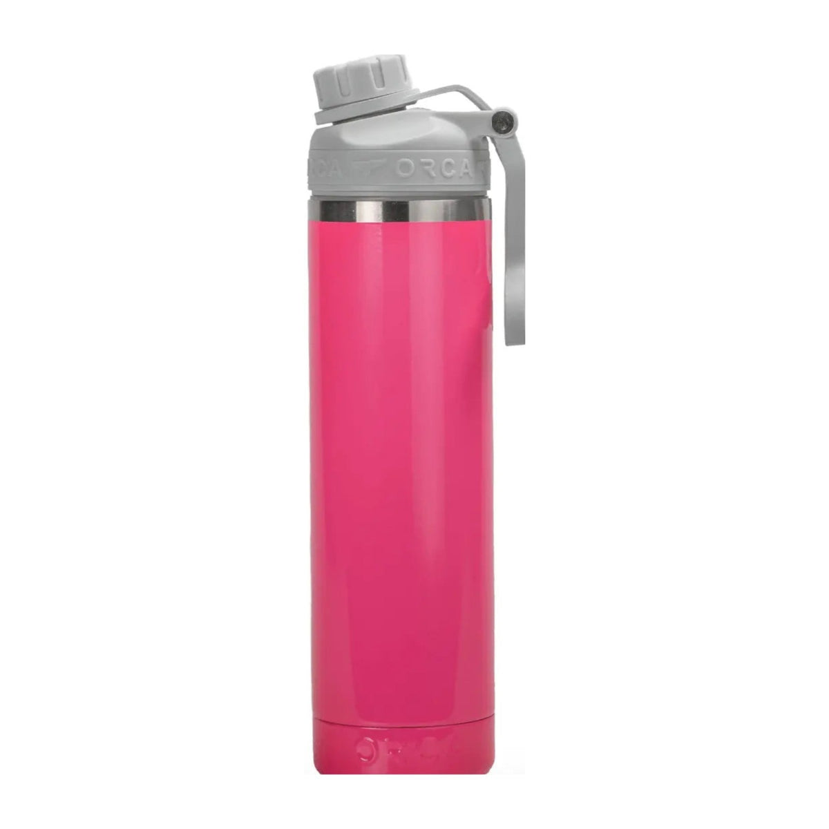 Insulated Stainless Steel Water Bottle 22oz Hot Pink with Handle Lid