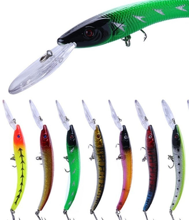 Deep Diver Crankbait for Walleye and Predator Fish - 6 Inch Fishing Lure
