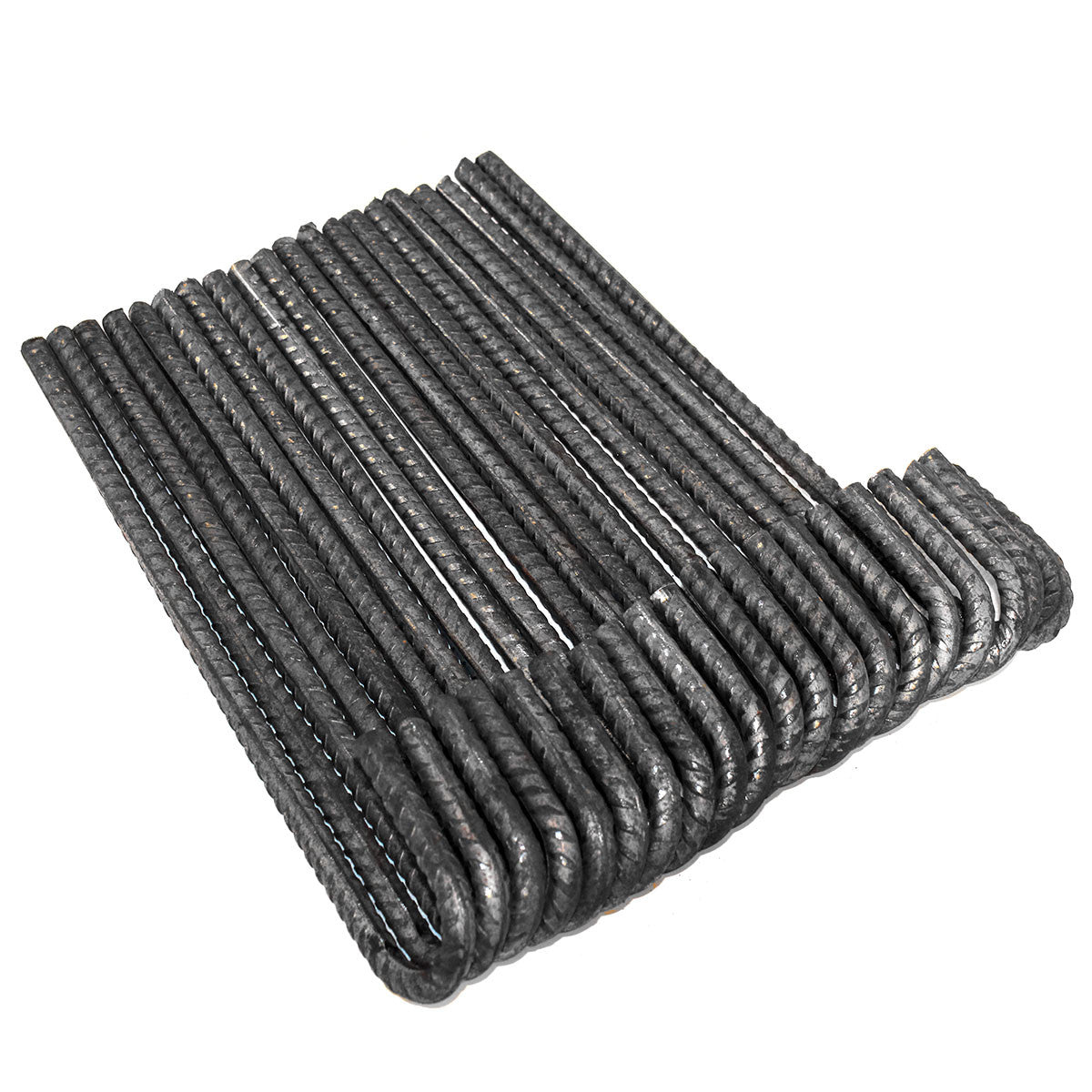 Heavy Duty 12-Inch Rebar Ground Stakes - 20 Pack for Deer Fencing