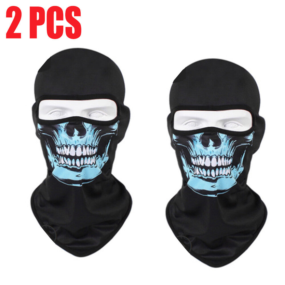 Windproof Tactical Balaclava Face Mask for Outdoor Sports - 2 Pack