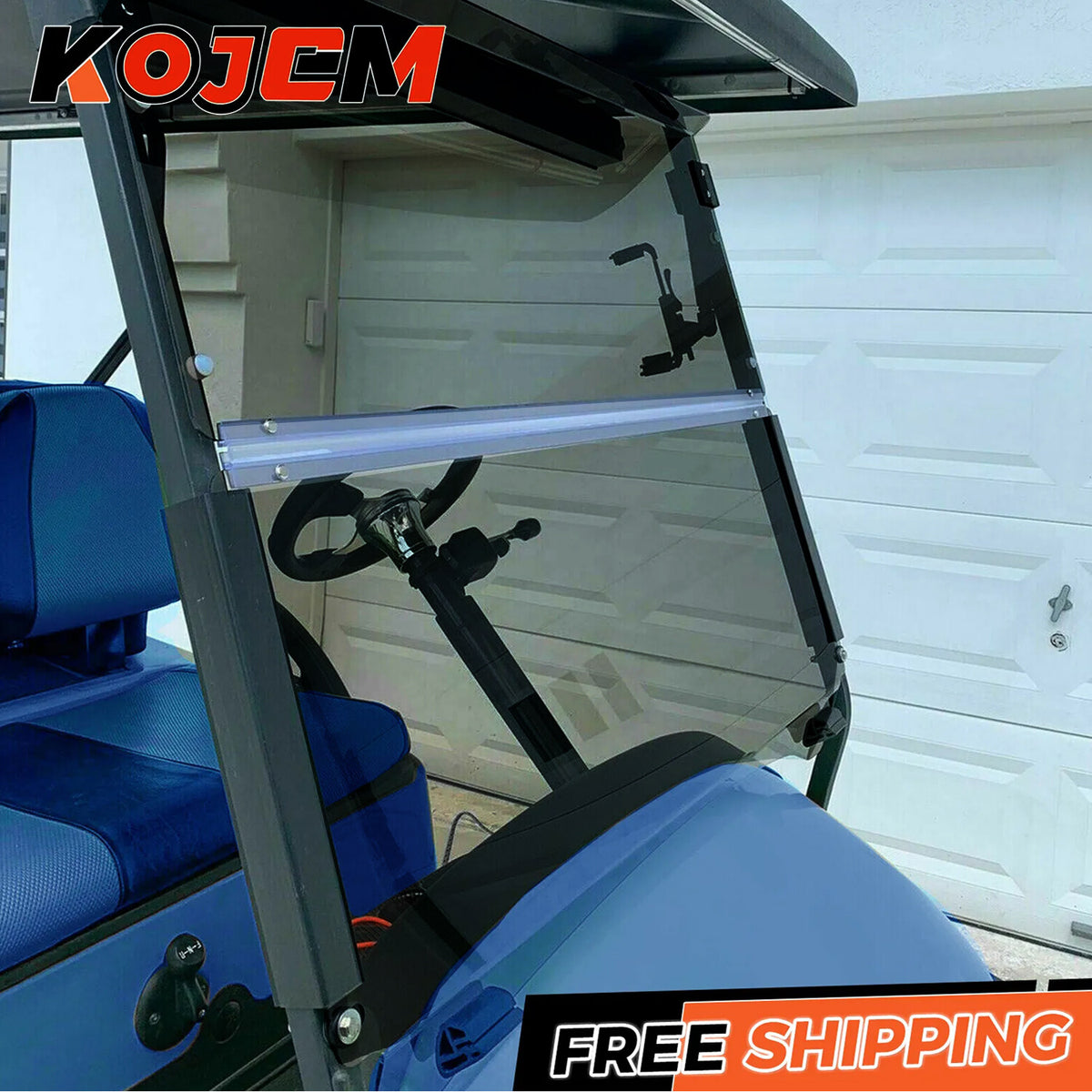 Golf Cart Windshield Tinted Windscreen for Club Car Precedent 04+