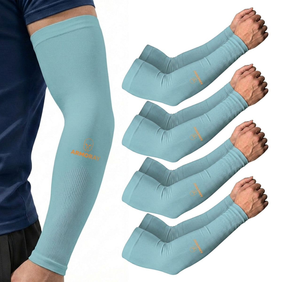 Tattoo Cover Up Arm Sleeves for Men & Women - UV Protection & Compression