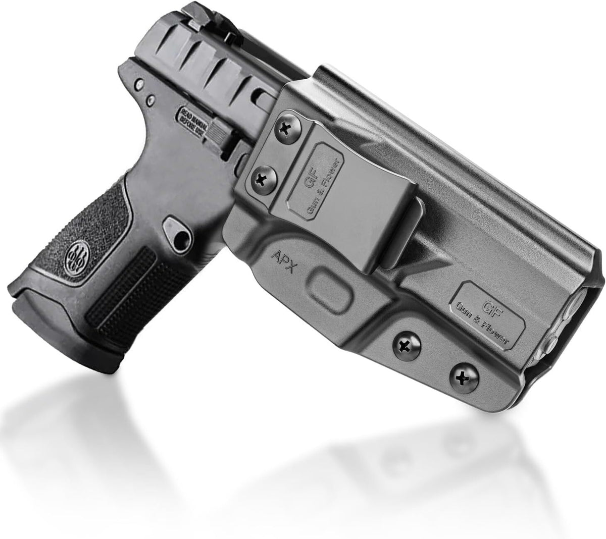 Polymer IWB Holster for Beretta APX Full Size 9mm & .40 - Inside Waistband Concealed Carry