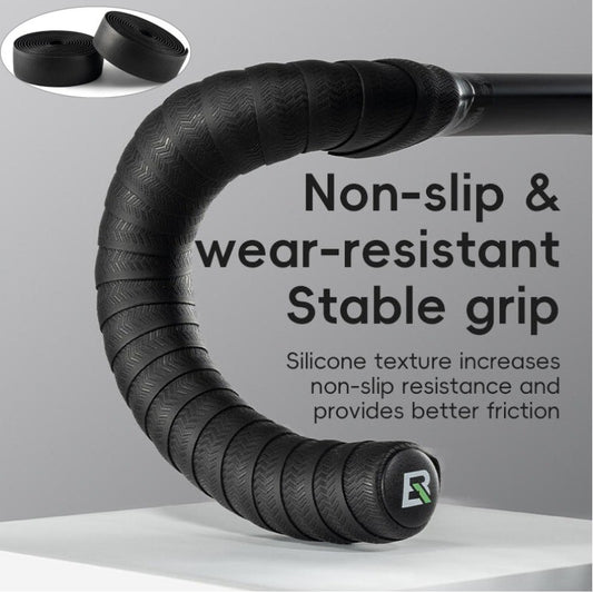 Bike Handlebar Tape Soft EVA Grip Wraps 2 Rolls Non-Slip Shock Absorbing