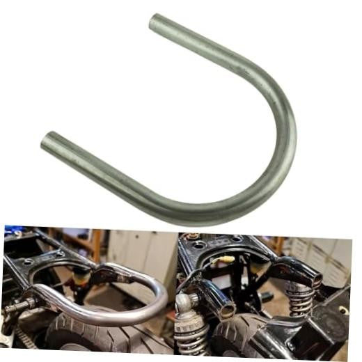 Retro Motorcycle Seat Frame Hoop Loop - Flat Tube 230mm/9.06in