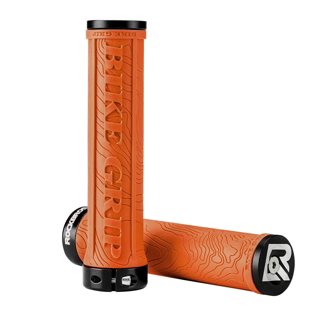 MTB Bike Handlebar Grips Non-Slip Rubber Lock-On Lightweight Cycling Accessories