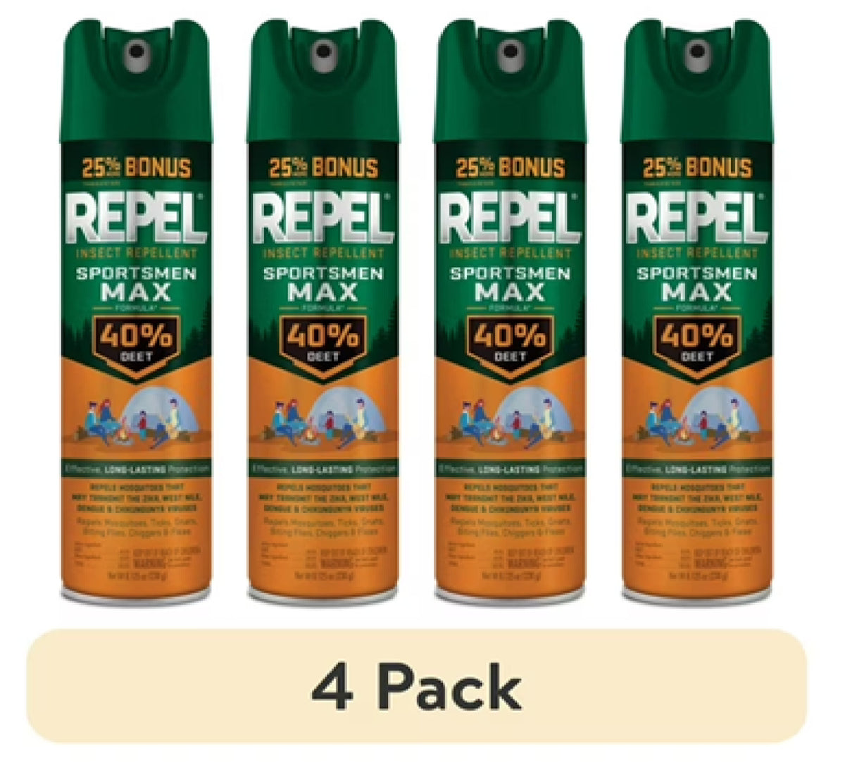 Insect Repellent Spray Max Formula 40% DEET for Mosquitoes Ticks