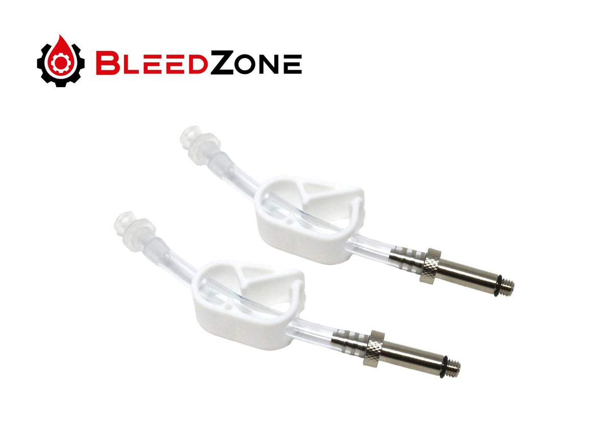 Hydraulic Brake Bleed Fittings - M5 Hose Connectors for Bicycle Disc Brakes