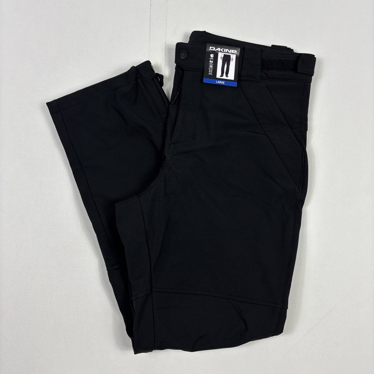 Men's Water Resistant Snow Pants - Active Stretch Ski & Snowboarding Trousers