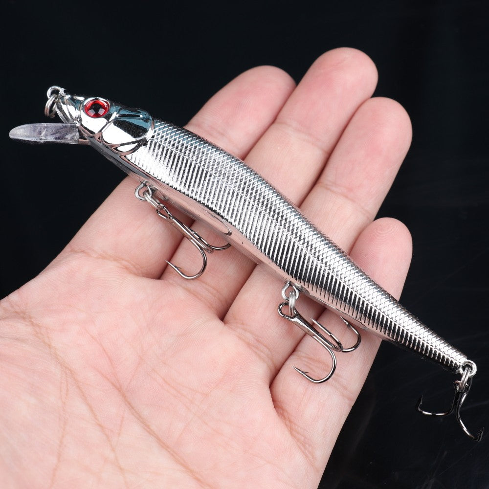6pcs Minnow Fishing Lures Set - Artificial Bait for Freshwater & Saltwater