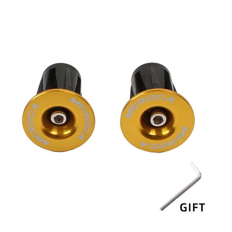 Aluminum Bicycle Handlebar End Plugs MTB Road Bike End Caps - 22-24mm Fit