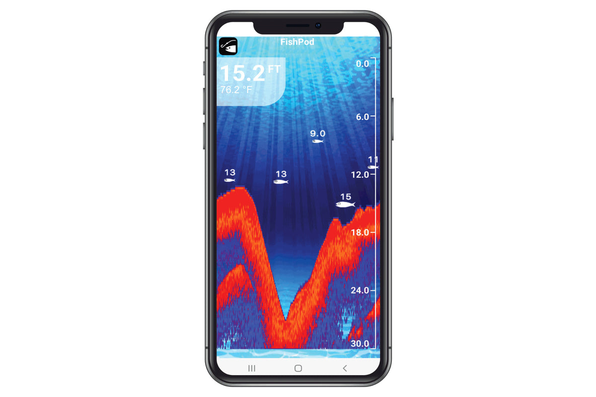 Bluetooth Fish Finder for Boat Mounting - High-Resolution Underwater Sonar